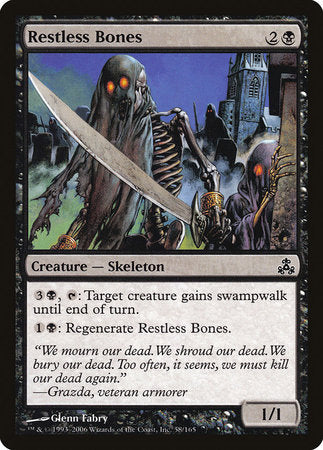 Restless Bones [Guildpact] | Black Swamp Games