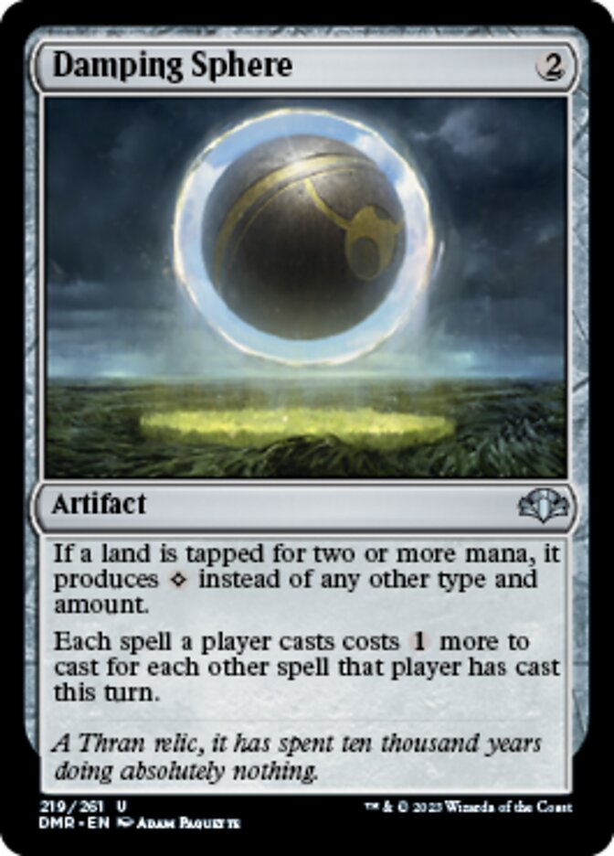 Damping Sphere [Dominaria Remastered] | Black Swamp Games