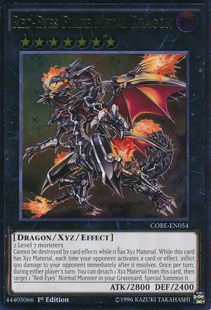 Red-Eyes Flare Metal Dragon [CORE-EN054] Ultimate Rare | Black Swamp Games