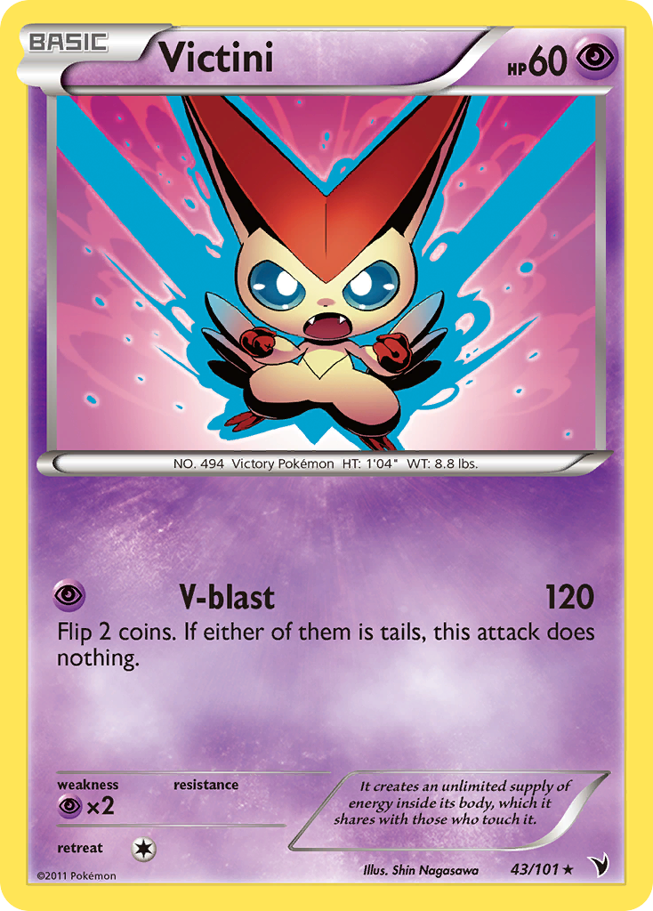 Victini (43/101) [Black & White: Noble Victories] | Black Swamp Games