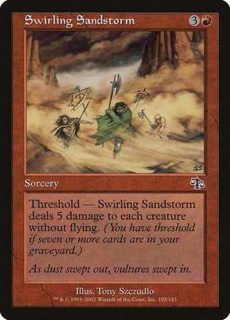 Swirling Sandstorm [Judgment] | Black Swamp Games