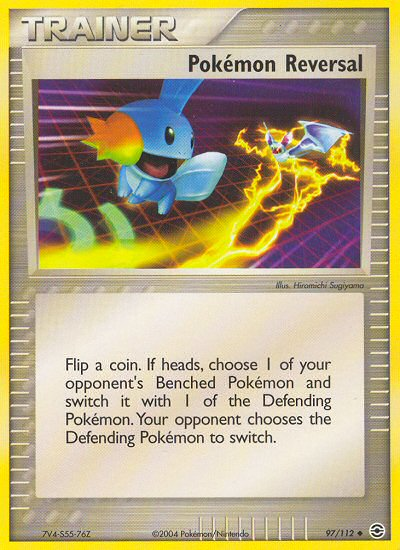 Pokemon Reversal (97/112) [EX: FireRed & LeafGreen] | Black Swamp Games