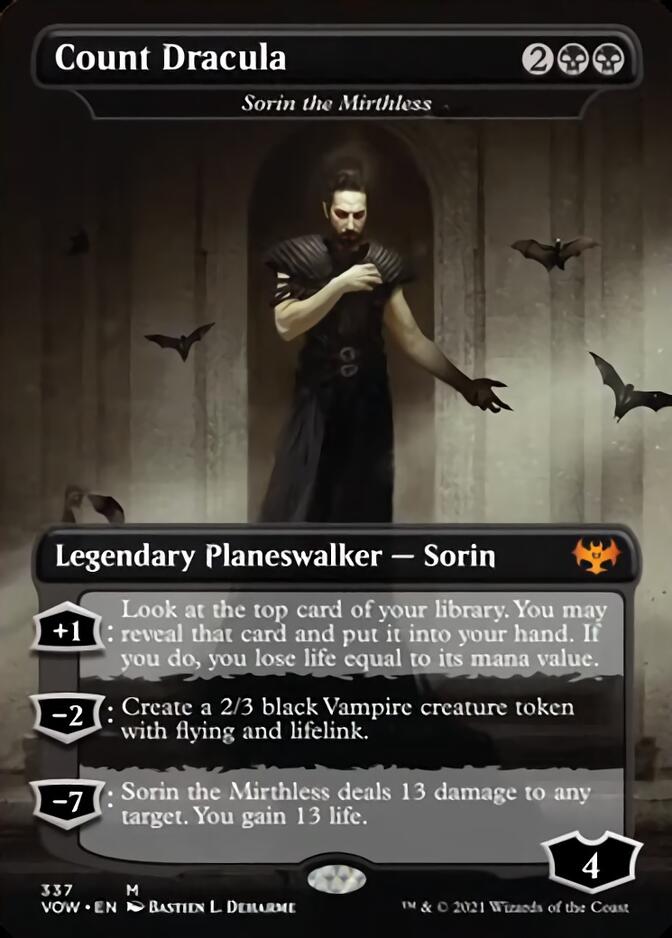 Sorin the Mirthless - Count Dracula [Innistrad: Crimson Vow] | Black Swamp Games