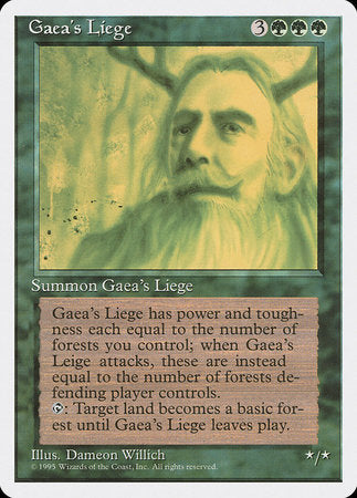 Gaea's Liege [Fourth Edition] | Black Swamp Games