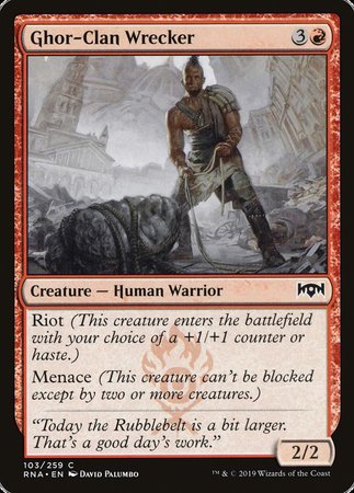 Ghor-Clan Wrecker [Ravnica Allegiance] | Black Swamp Games