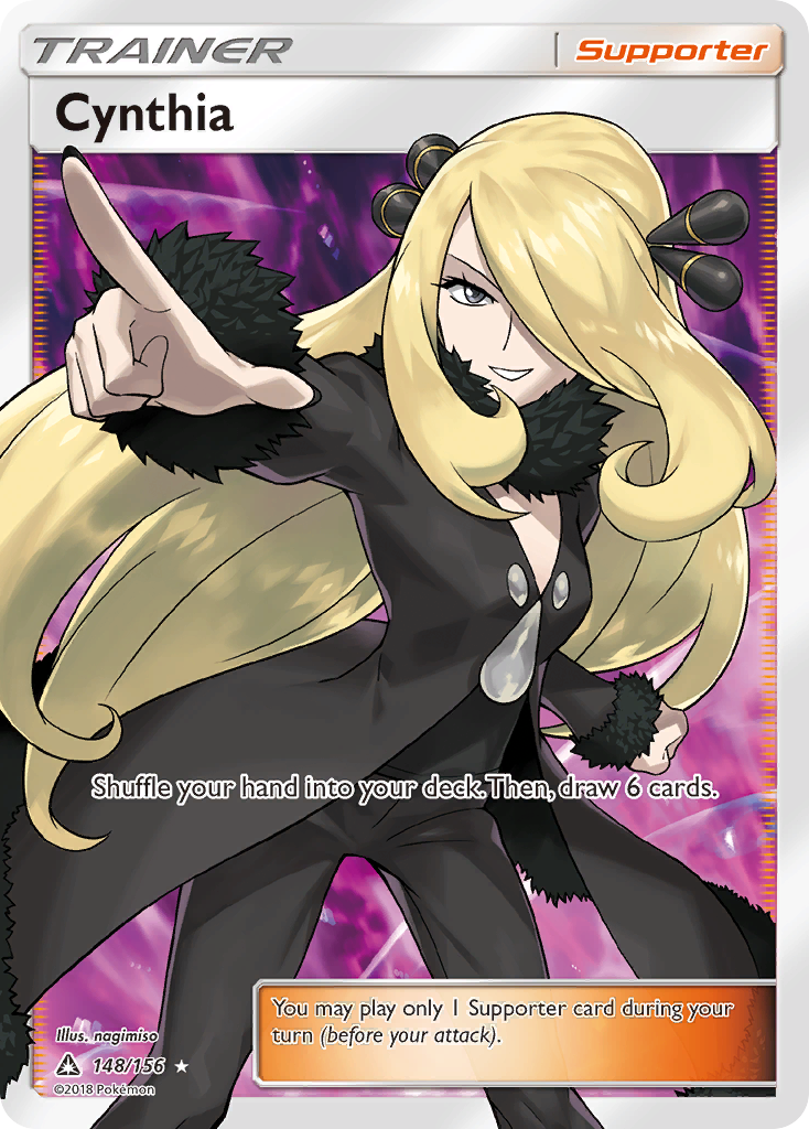 Cynthia (148/156) [Sun & Moon: Ultra Prism] | Black Swamp Games