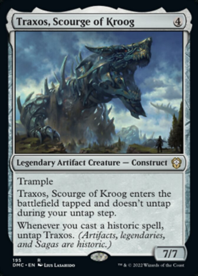 Traxos, Scourge of Kroog [Dominaria United Commander] | Black Swamp Games