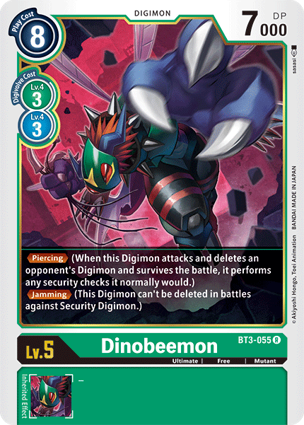 Dinobeemon [BT3-055] [Release Special Booster Ver.1.5] | Black Swamp Games