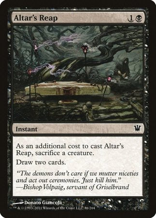 Altar's Reap [Innistrad] | Black Swamp Games