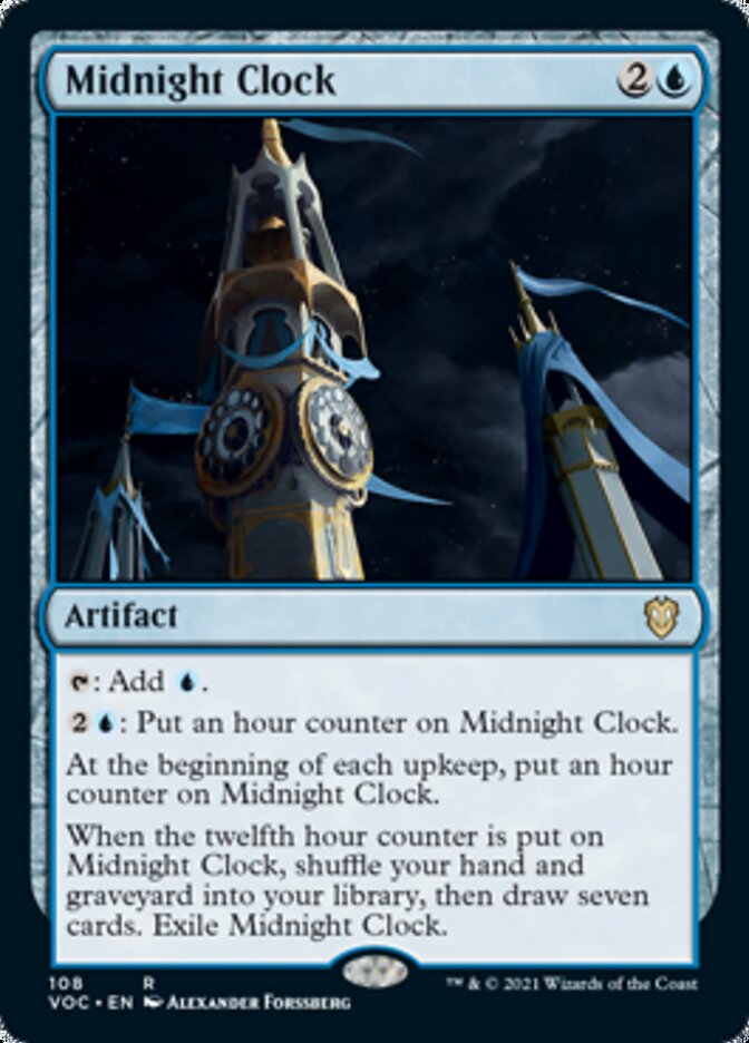 Midnight Clock [Innistrad: Crimson Vow Commander] | Black Swamp Games