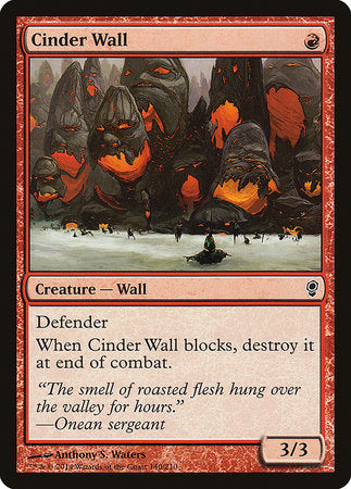 Cinder Wall [Conspiracy] | Black Swamp Games