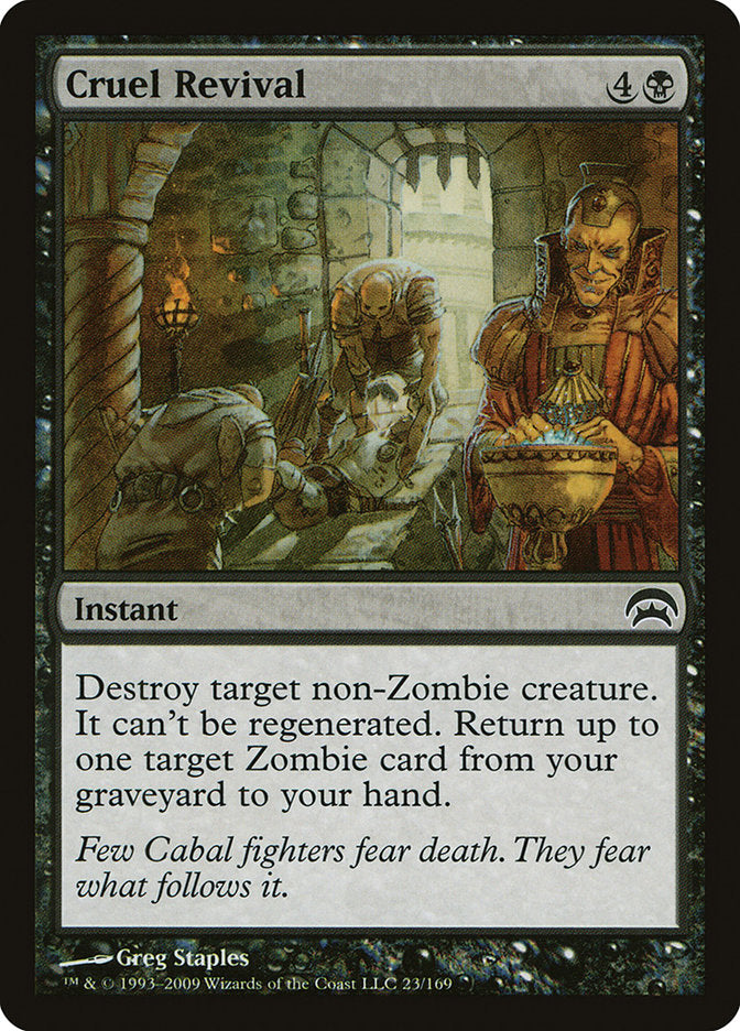 Cruel Revival [Planechase] | Black Swamp Games