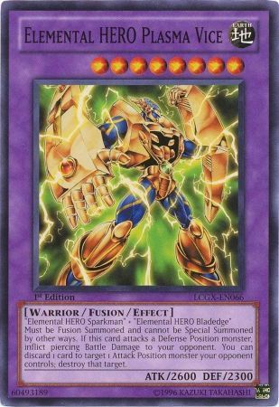 Elemental HERO Plasma Vice [LCGX-EN066] Common | Black Swamp Games