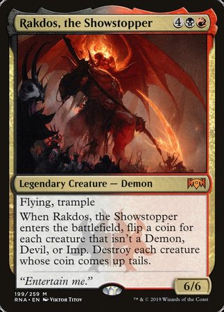 Rakdos, the Showstopper [Ravnica Allegiance] | Black Swamp Games