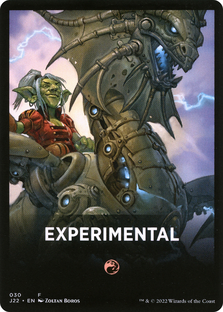 Experimental Theme Card [Jumpstart 2022 Front Cards] | Black Swamp Games