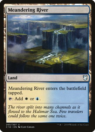 Meandering River [Commander 2018] | Black Swamp Games