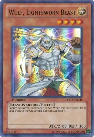 Wulf, Lightsworn Beast [LCGX-EN248] Ultra Rare | Black Swamp Games