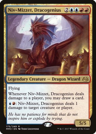 Niv-Mizzet, Dracogenius [Modern Masters 2017] | Black Swamp Games