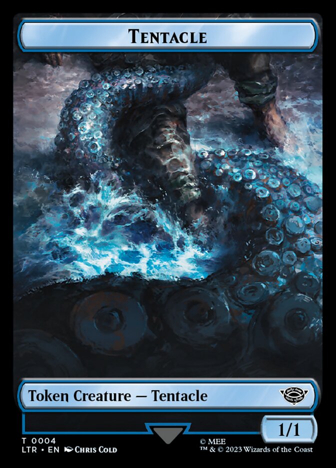 Tentacle Token [The Lord of the Rings: Tales of Middle-Earth Tokens] | Black Swamp Games