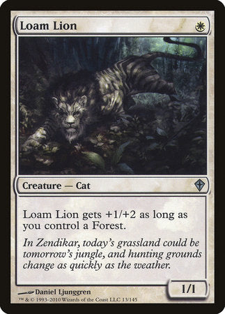 Loam Lion [Worldwake] | Black Swamp Games