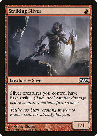 Striking Sliver [Magic 2014] | Black Swamp Games