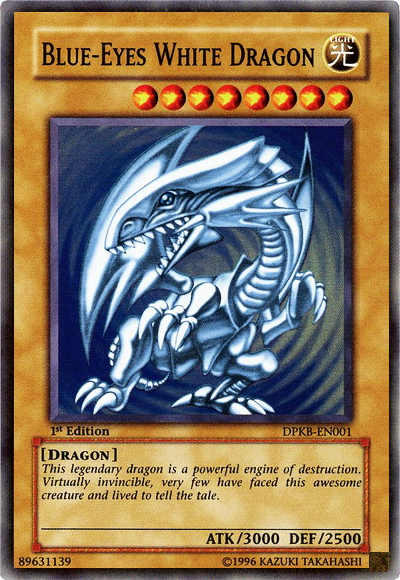 Blue-Eyes White Dragon [DPKB-EN001] Super Rare | Black Swamp Games