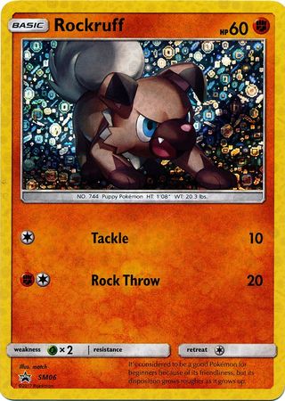 Rockruff (SM06) (General Mills Promo) [Sun & Moon: Black Star Promos] | Black Swamp Games