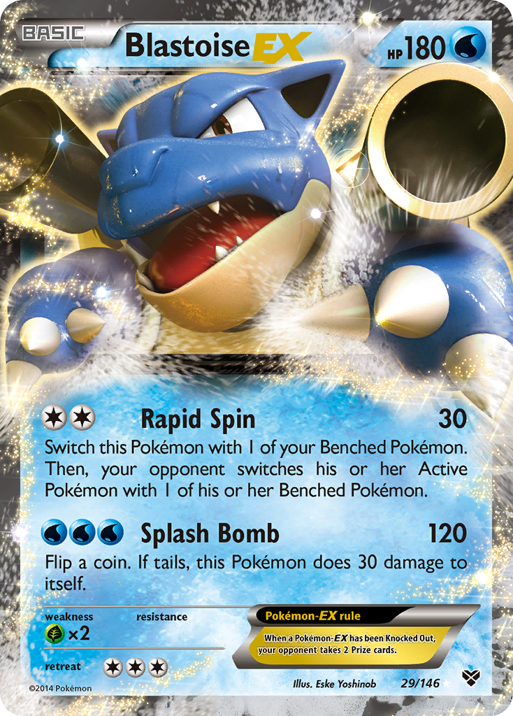 Blastoise EX (29/146) [XY: Base Set] | Black Swamp Games