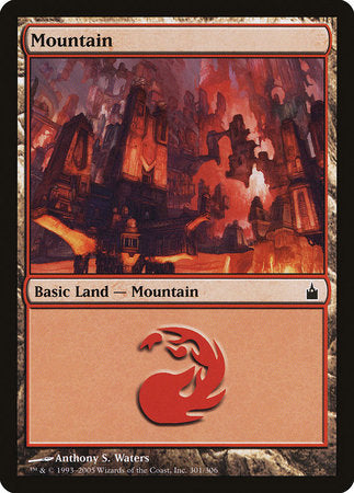 Mountain (301) [Ravnica: City of Guilds] | Black Swamp Games