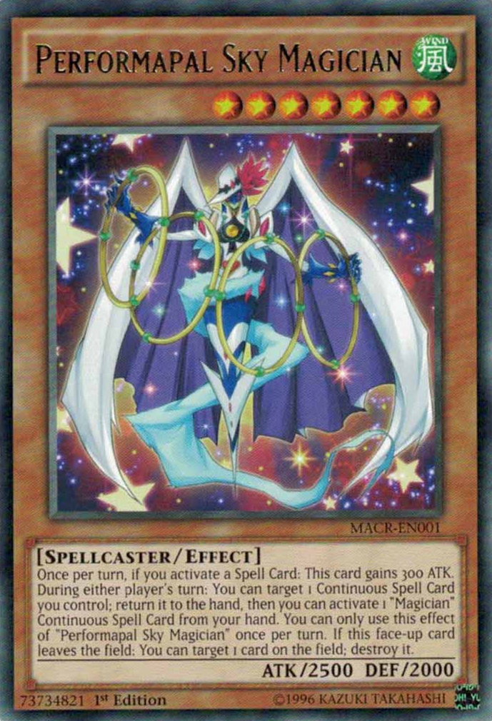 Performapal Sky Magician [MACR-EN001] Rare | Black Swamp Games