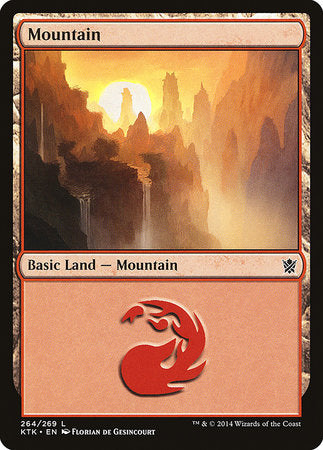 Mountain (264) [Khans of Tarkir] | Black Swamp Games