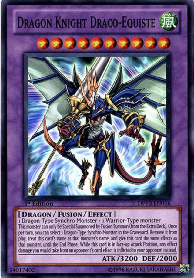 Dragon Knight Draco-Equiste [DP10-EN016] Super Rare | Black Swamp Games