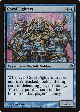 Coral Fighters [Duel Decks: Venser vs. Koth] | Black Swamp Games