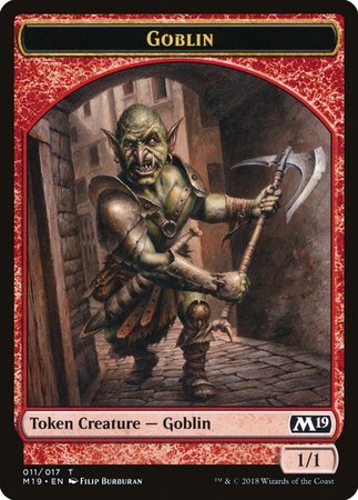 Goblin Token [Core Set 2019 Tokens] | Black Swamp Games