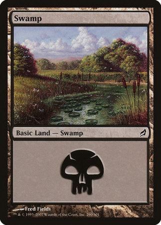 Swamp (290) [Lorwyn] | Black Swamp Games