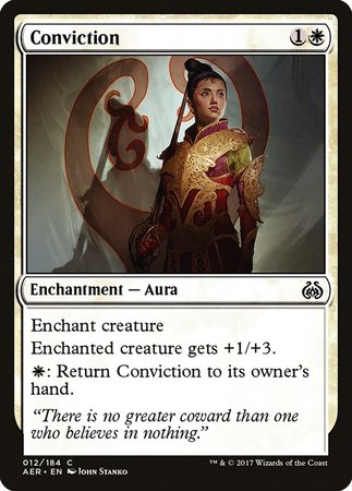 Conviction [Aether Revolt] | Black Swamp Games