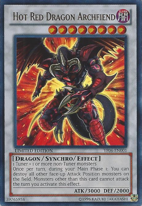 Hot Red Dragon Archfiend [YF06-EN001] Ultra Rare | Black Swamp Games