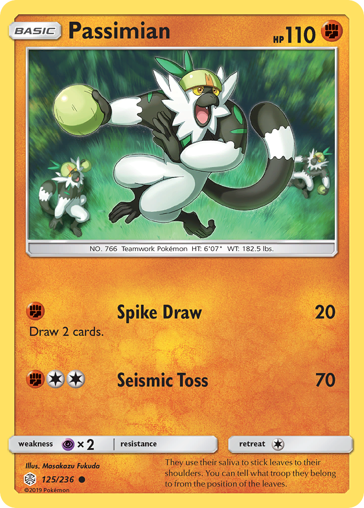 Passimian (125/236) [Sun & Moon: Cosmic Eclipse] | Black Swamp Games