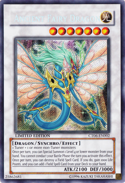 Ancient Fairy Dragon [CT06-EN002] Secret Rare | Black Swamp Games