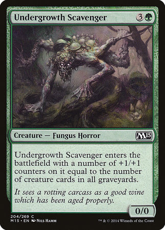 Undergrowth Scavenger [Magic 2015] | Black Swamp Games