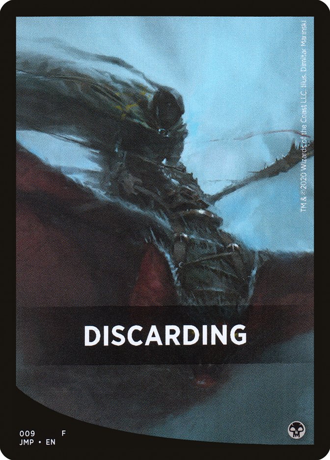 Discarding Theme Card [Jumpstart Front Cards] | Black Swamp Games