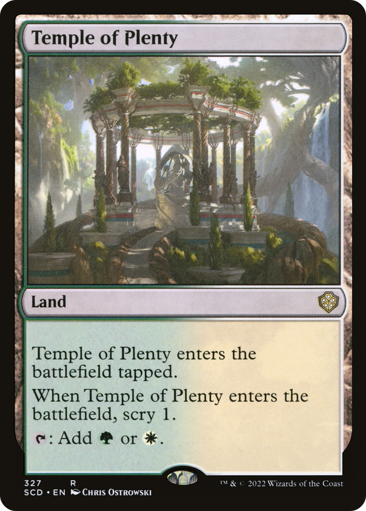 Temple of Plenty [Starter Commander Decks] | Black Swamp Games