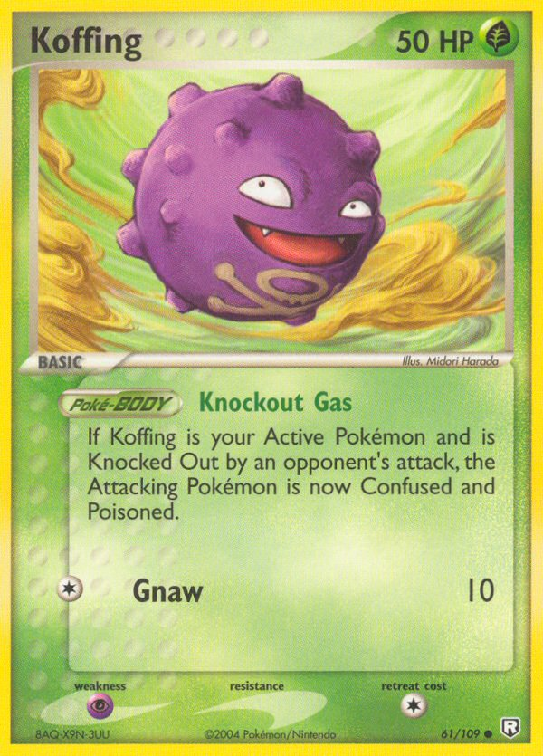 Koffing (61/109) [EX: Team Rocket Returns] | Black Swamp Games