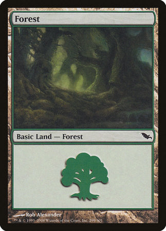 Forest (299) [Shadowmoor] | Black Swamp Games