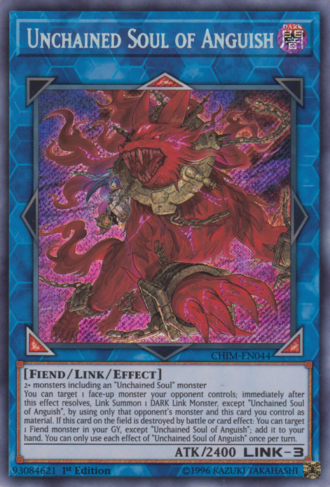 Unchained Soul of Anguish [CHIM-EN044] Secret Rare | Black Swamp Games