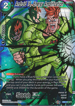 Android 16, Energy Amplification (SPR) [BT8-121] | Black Swamp Games