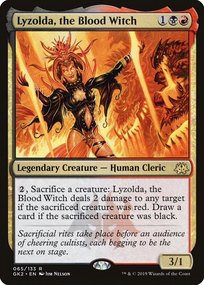 Lyzolda, the Blood Witch [Ravnica Allegiance Guild Kit] | Black Swamp Games