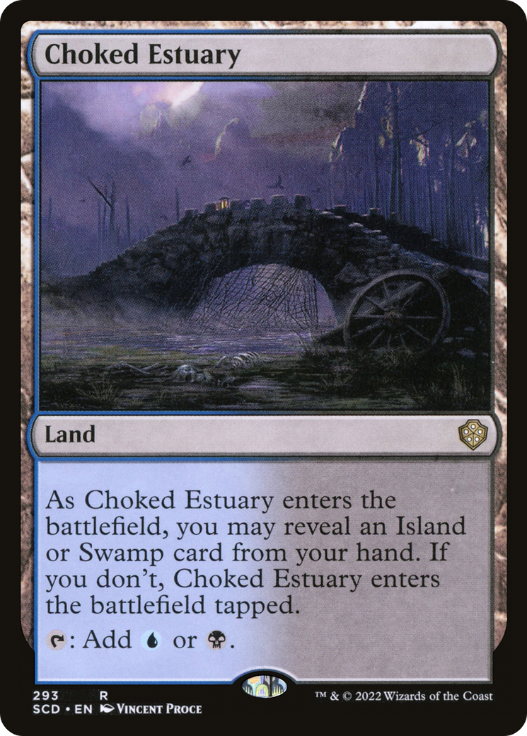 Choked Estuary [Starter Commander Decks] | Black Swamp Games