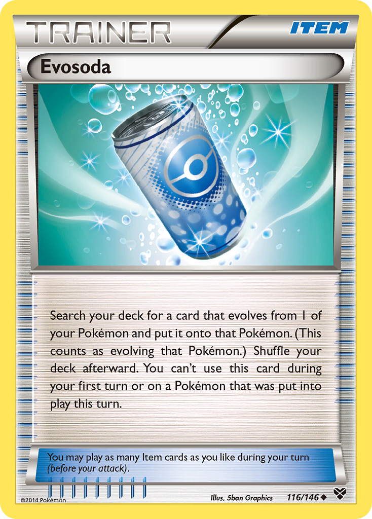 Evosoda (116/146) [XY: Base Set] | Black Swamp Games