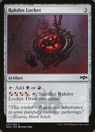 Rakdos Locket [Ravnica Allegiance] | Black Swamp Games